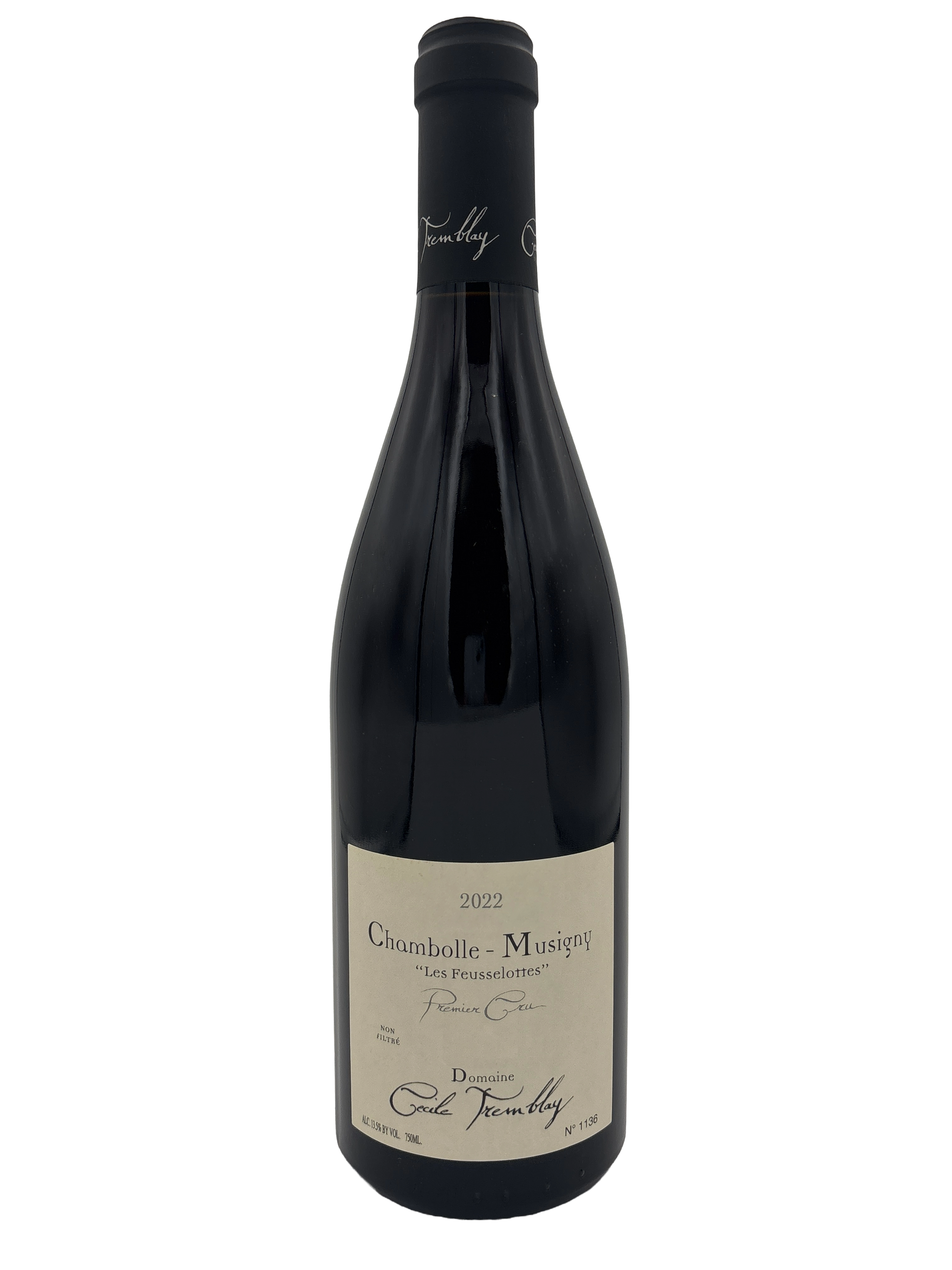 Domaine Cecile Tremblay Chambolle Musigny Les Feusslottes 1er Cru 2022 750ml - 1