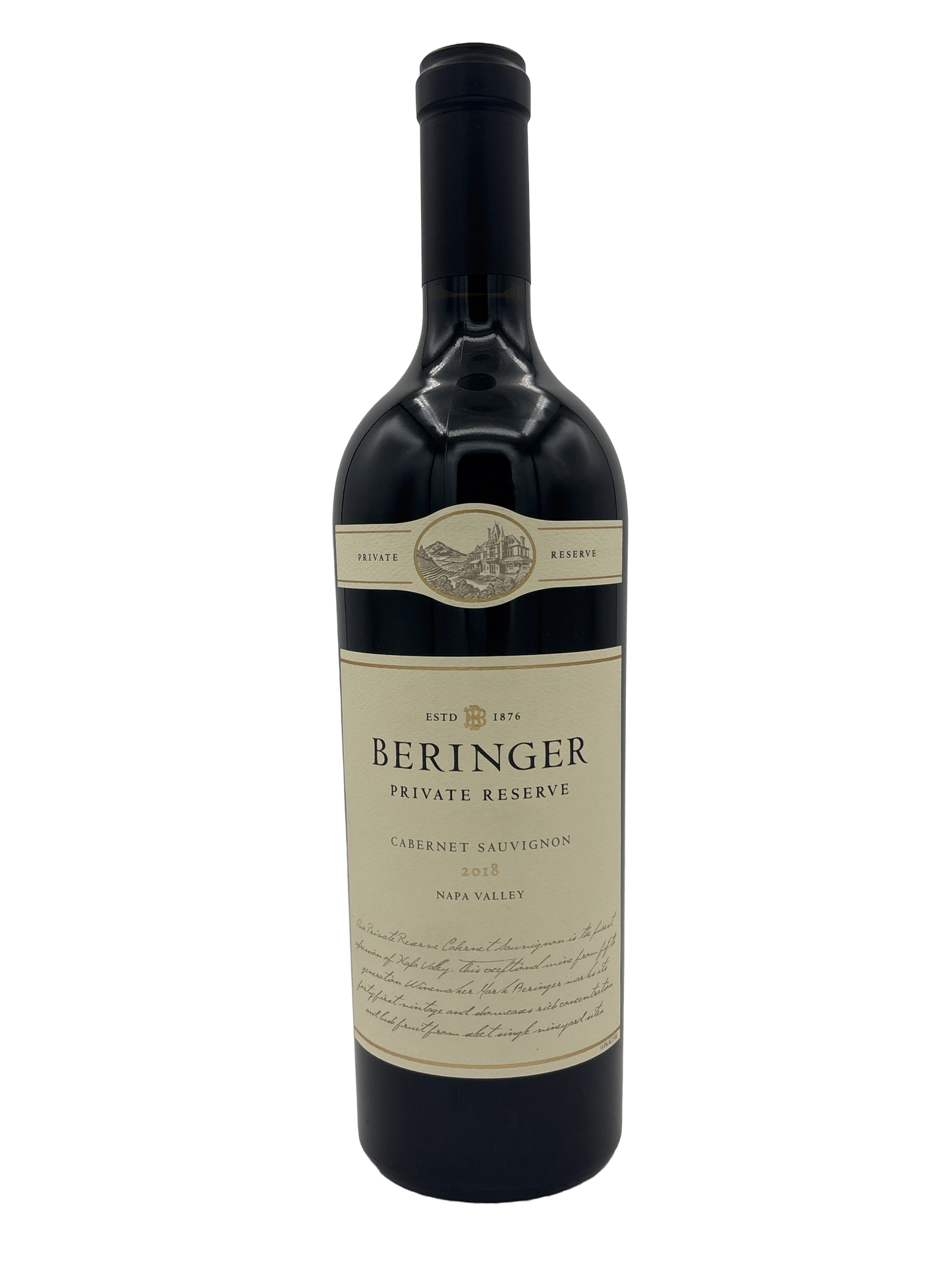 Beringer Cabernet Sauvignon Private Reserve Napa Valley 2018 750ml - 1
