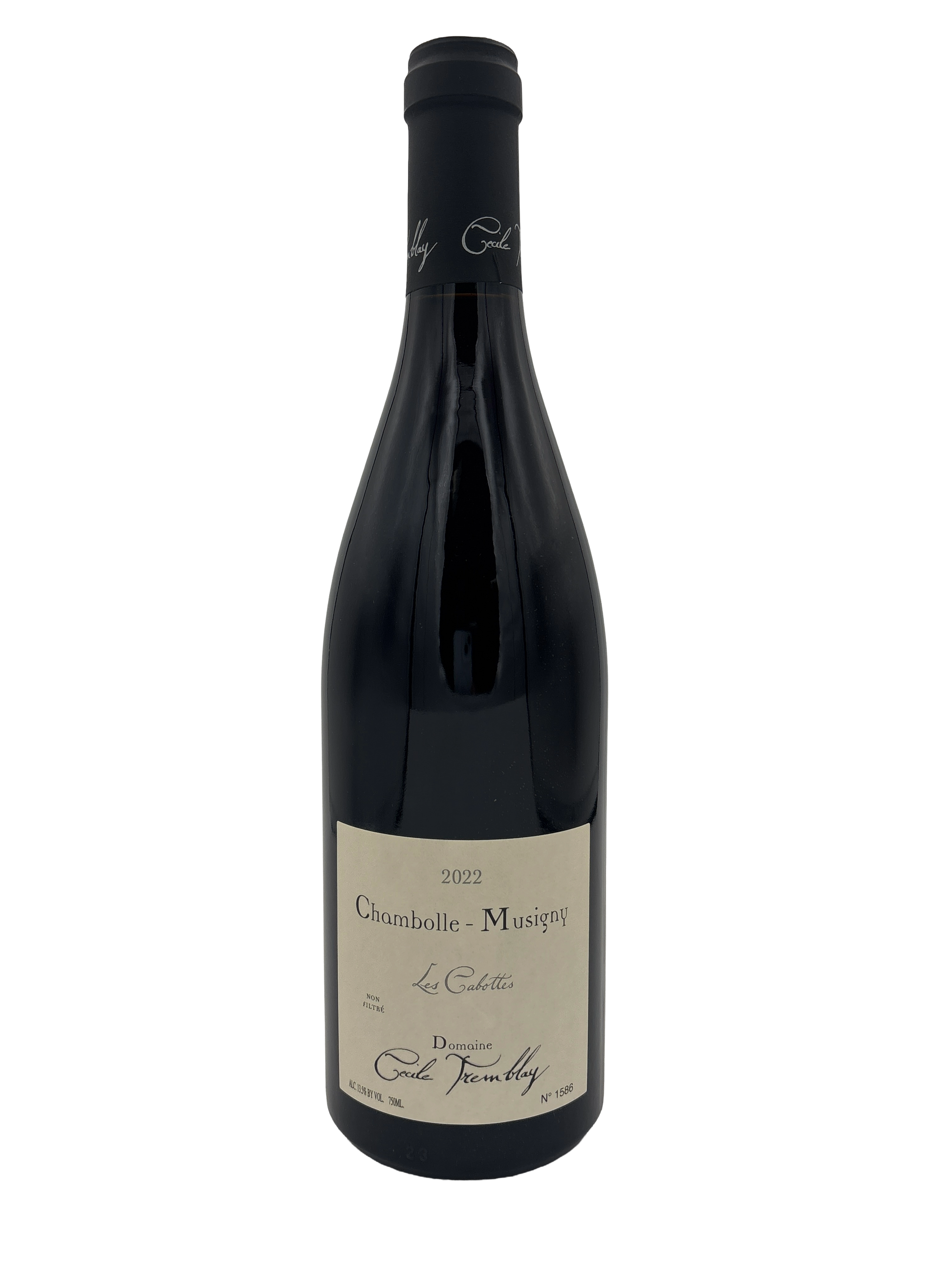 Domaine Cecile Tremblay Chambolle Musigny Les Cabottes 1er Cru 2022 750ml - 1