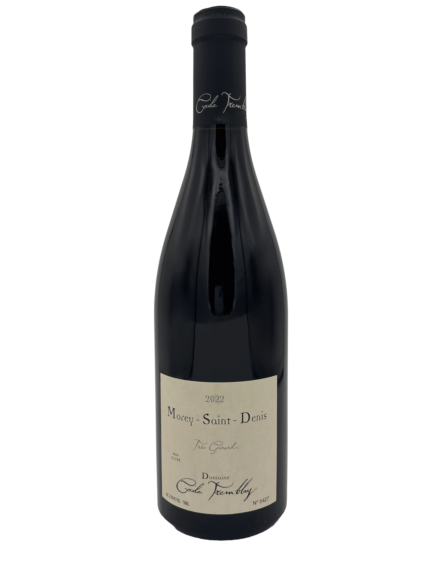 Domaine Cecile Tremblay Morey Saint Denis Tres Girard 2022 750ml - 1