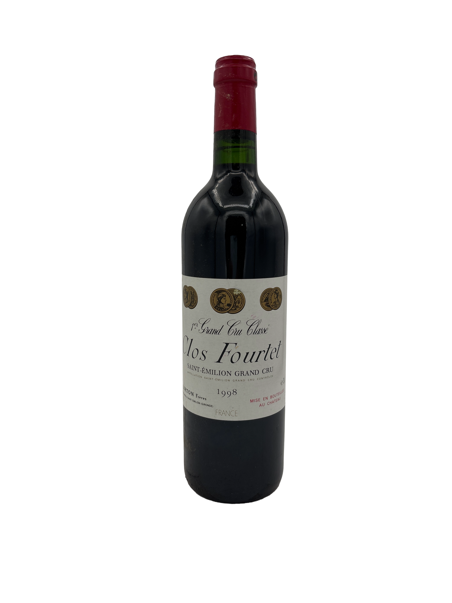 Clos Fourtet St Emilion Grand Cru 1998 750ml - 1