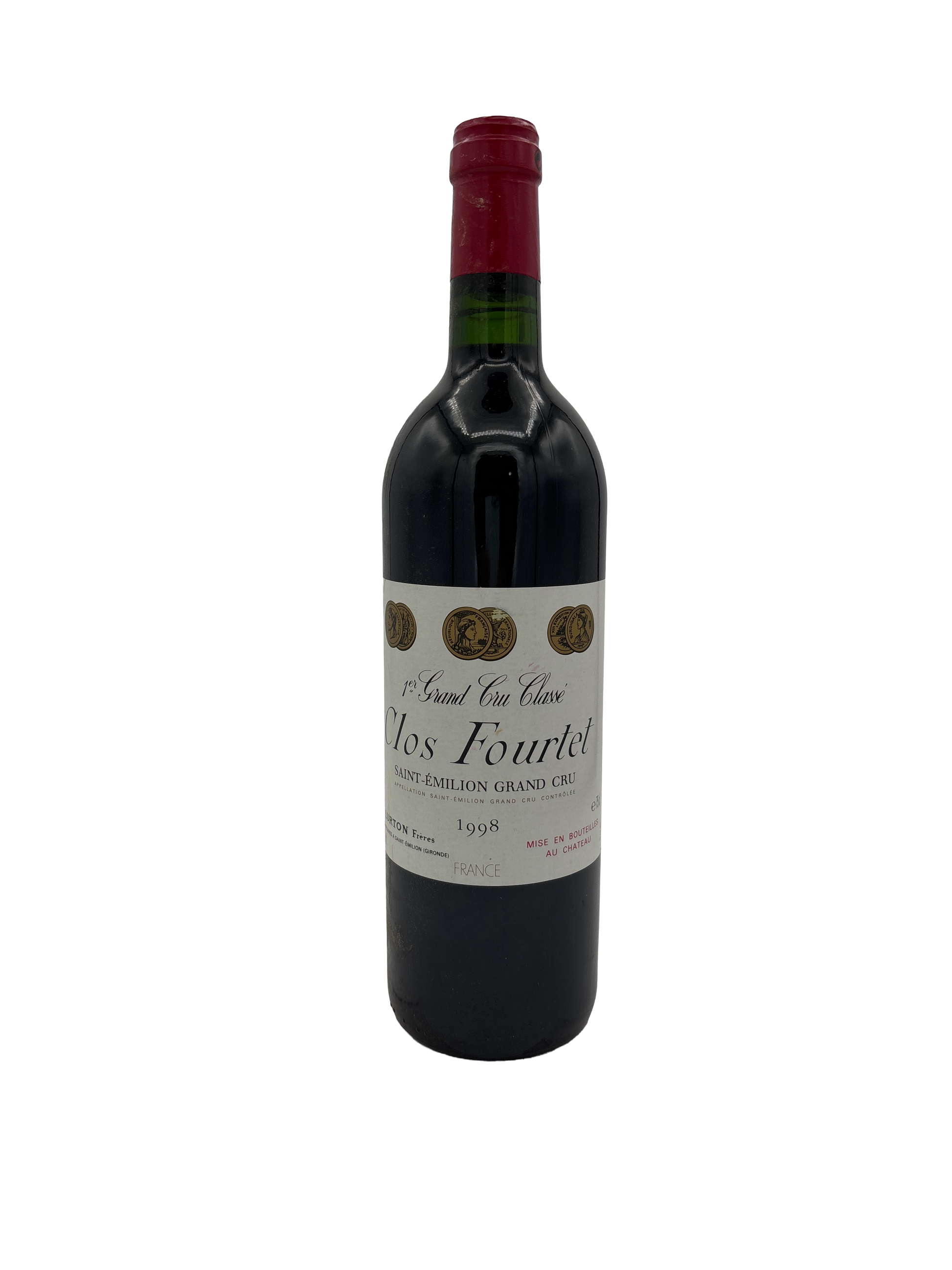Clos Fourtet St Emilion Grand Cru 1998 750ml - 1