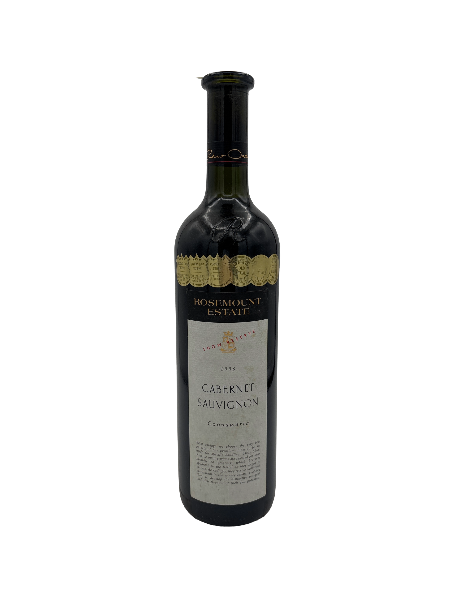 Rosemount Estate Cabernet Sauvignon Show Reserve 1996 750ml - 1