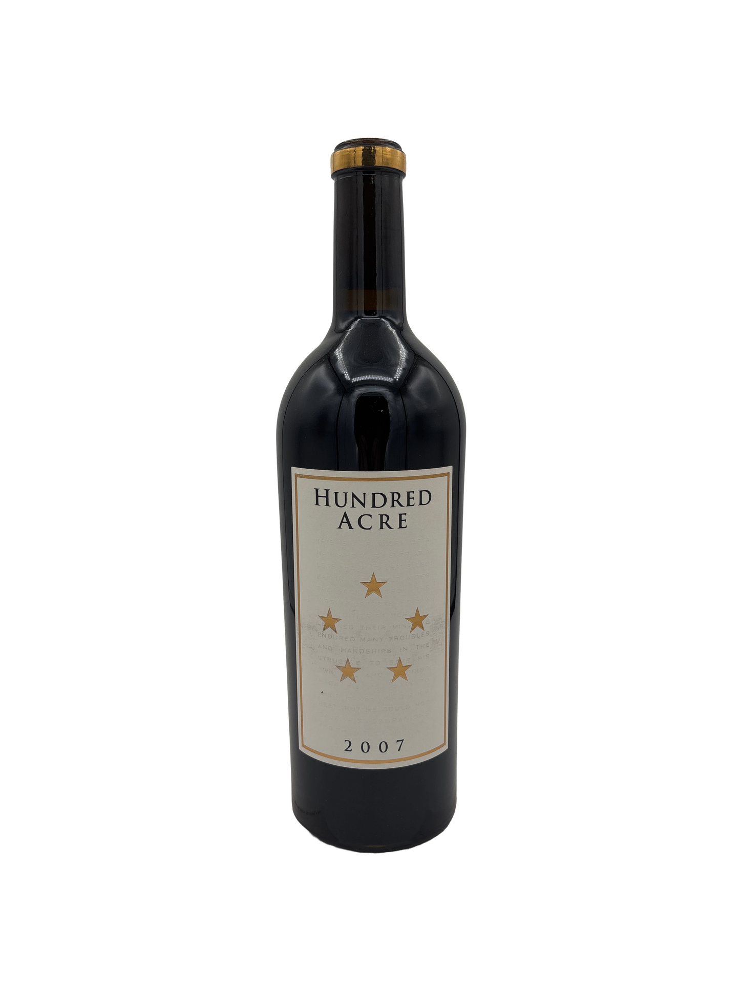 Hundred Acre Cabernet Sauvignon Kayli Morgan 2007 750ml - 1