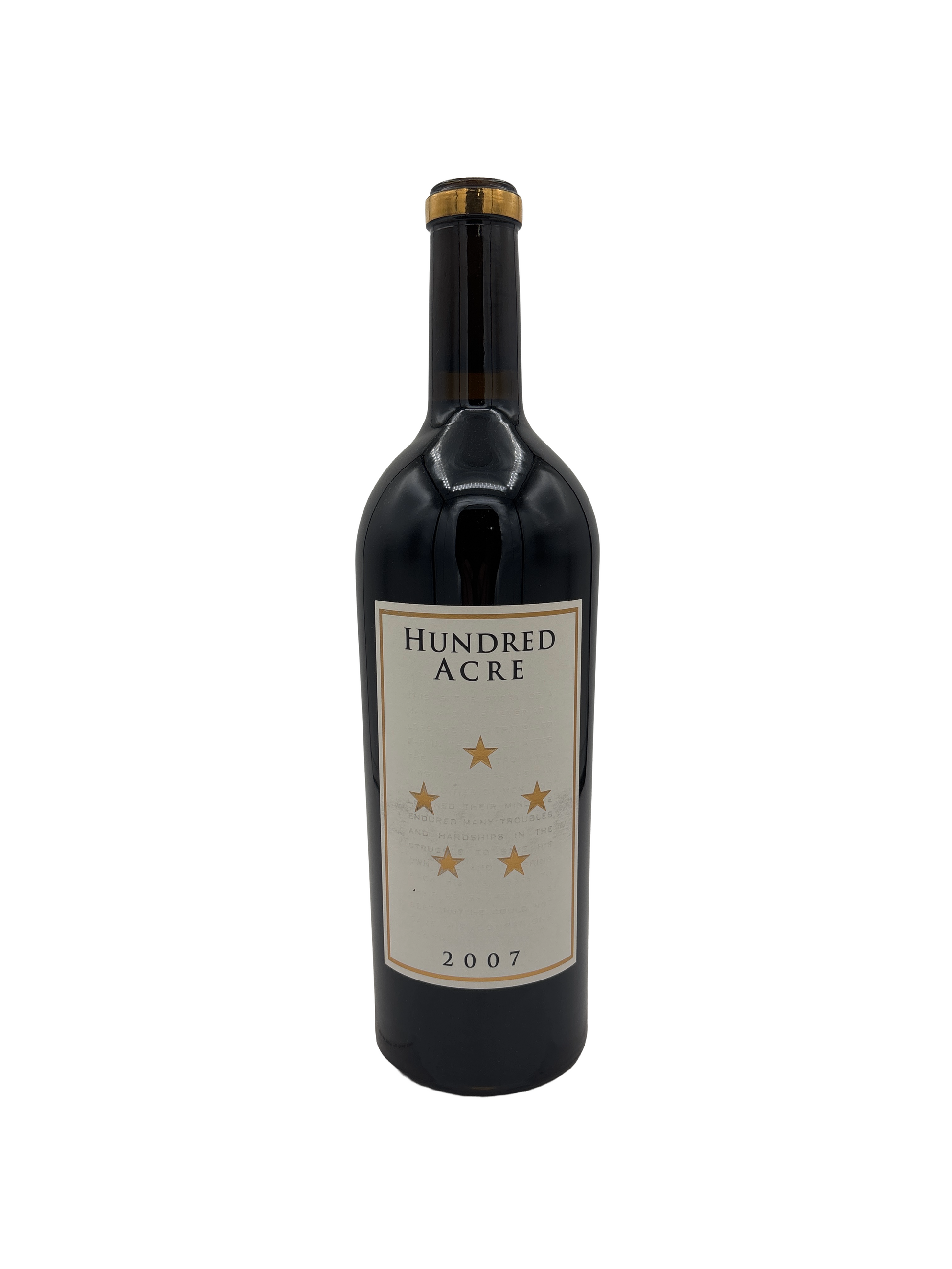 Hundred Acre Cabernet Sauvignon Kayli Morgan 2007 750ml - 1