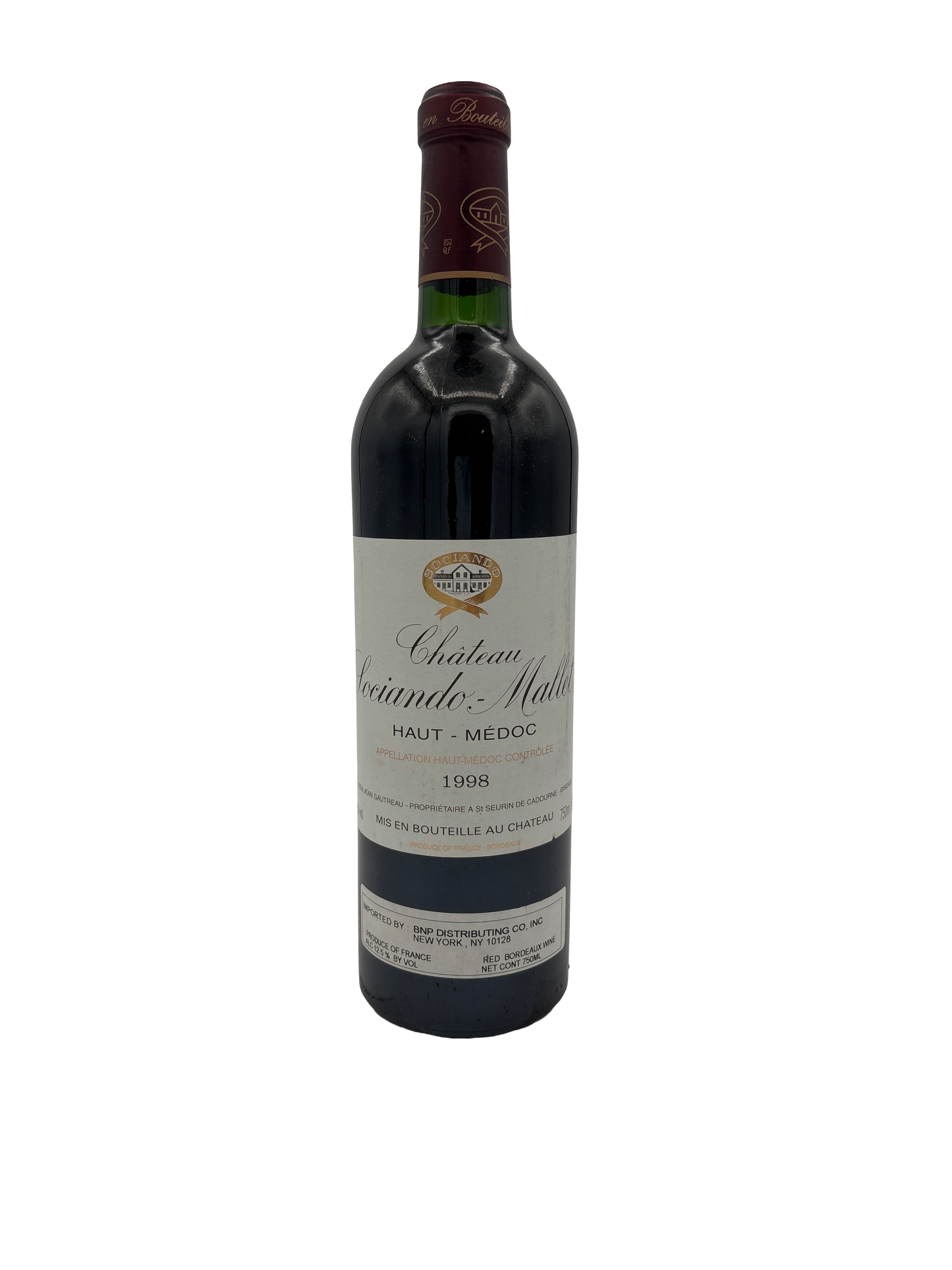 Sociando Mallet 1998 750ml - 1