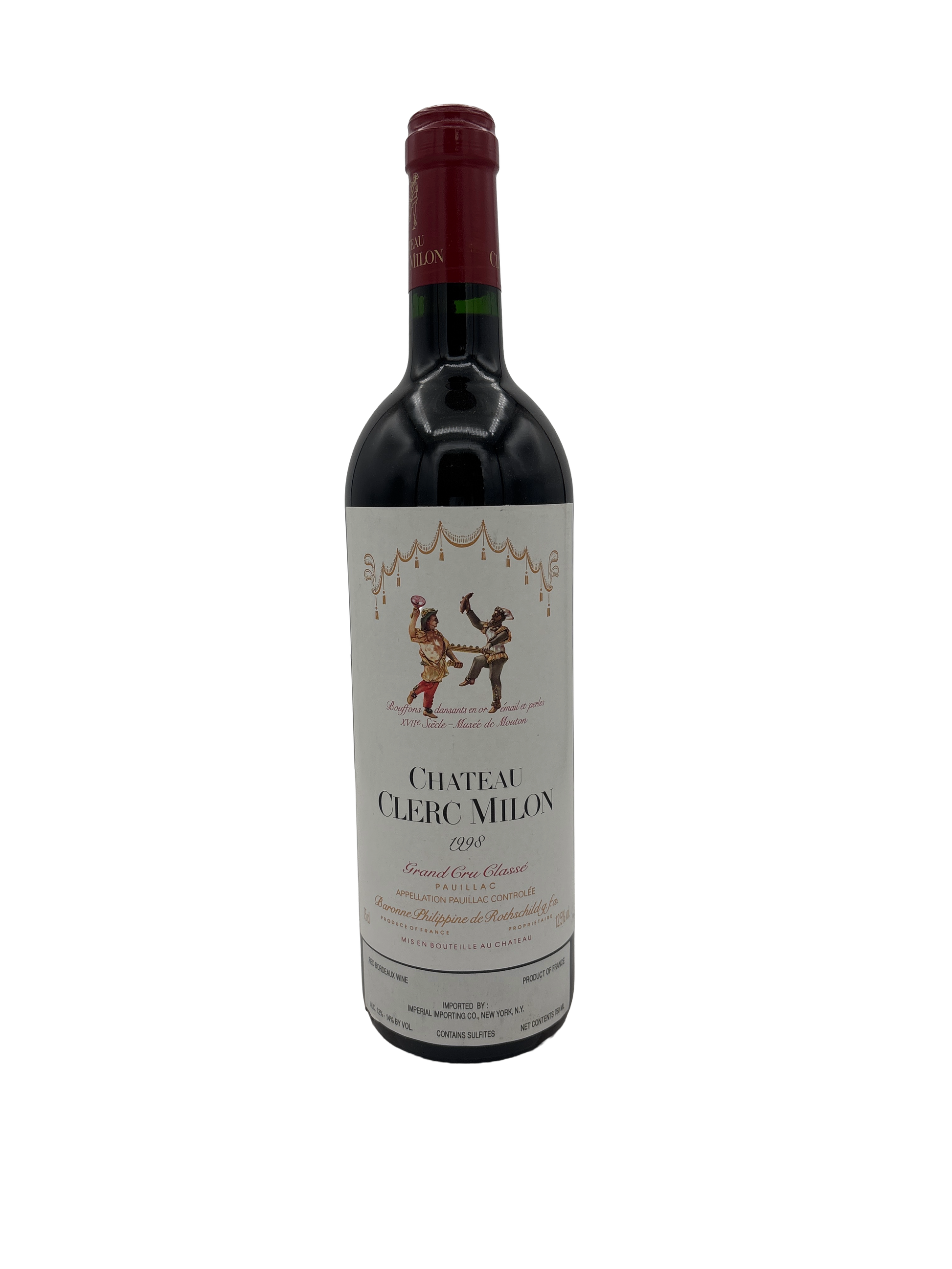 Clerc Milon 1998 750ml - 1