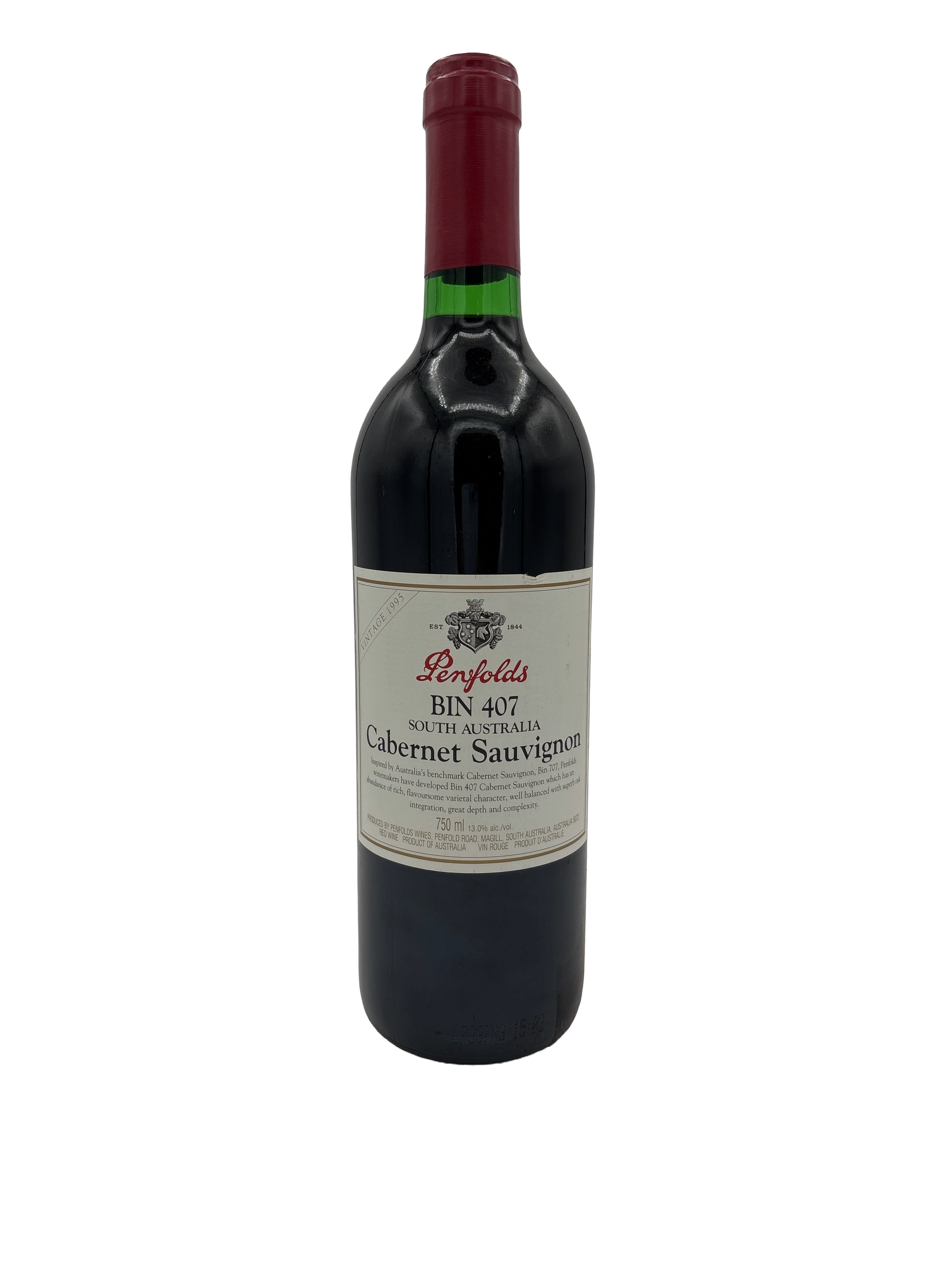 Penfolds Cabernet Sauvignon Bin 407 1997 750ml - 1