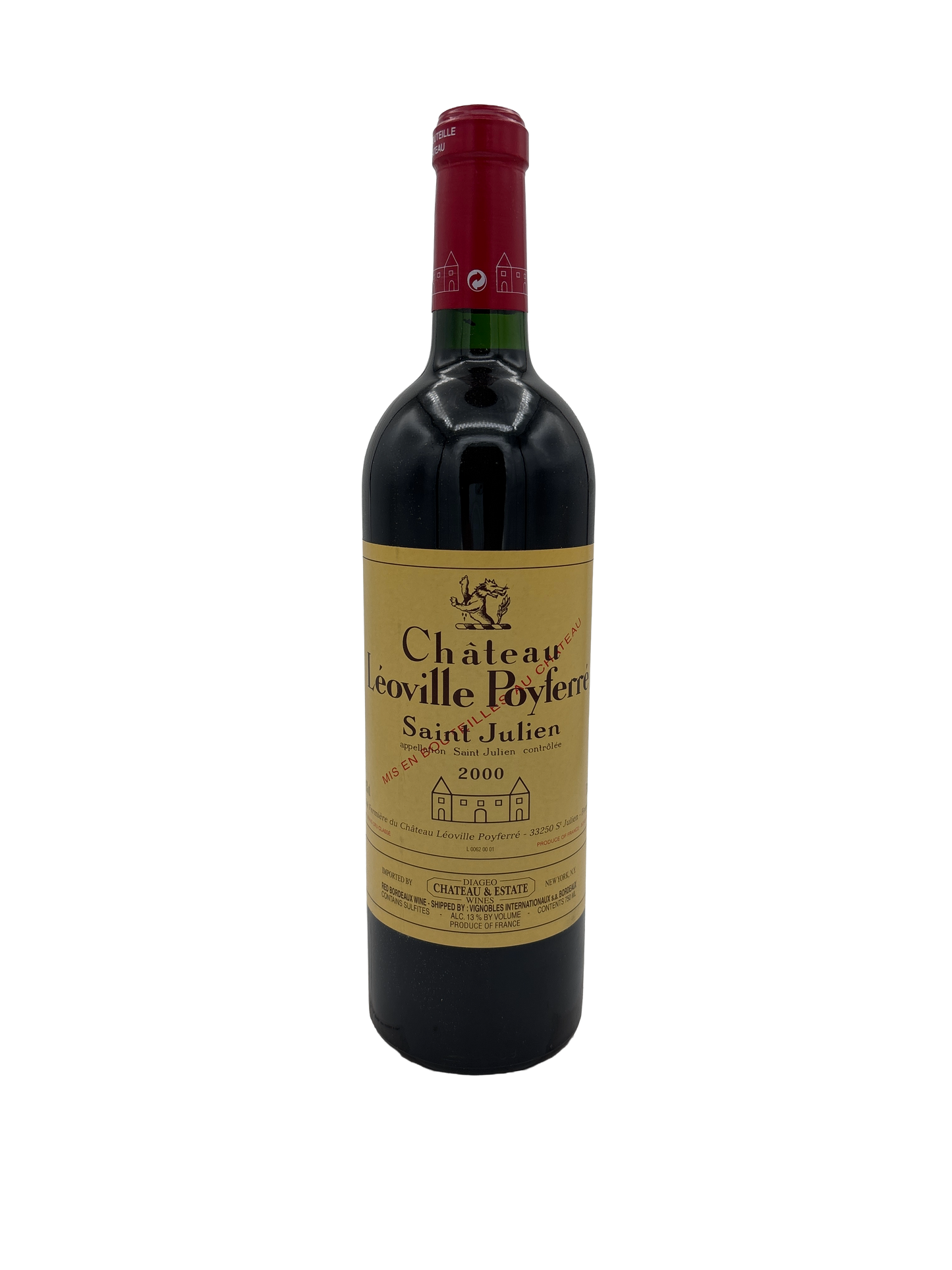 Leoville Poyferre 2000 750ml - 1