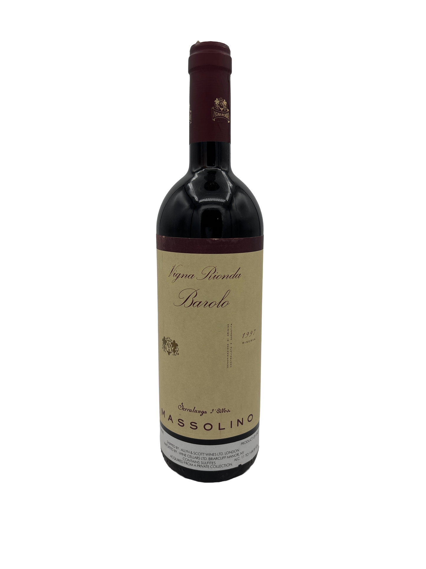 Massolino Barolo Riserva Vigna Rionda 1997 750ml - 1