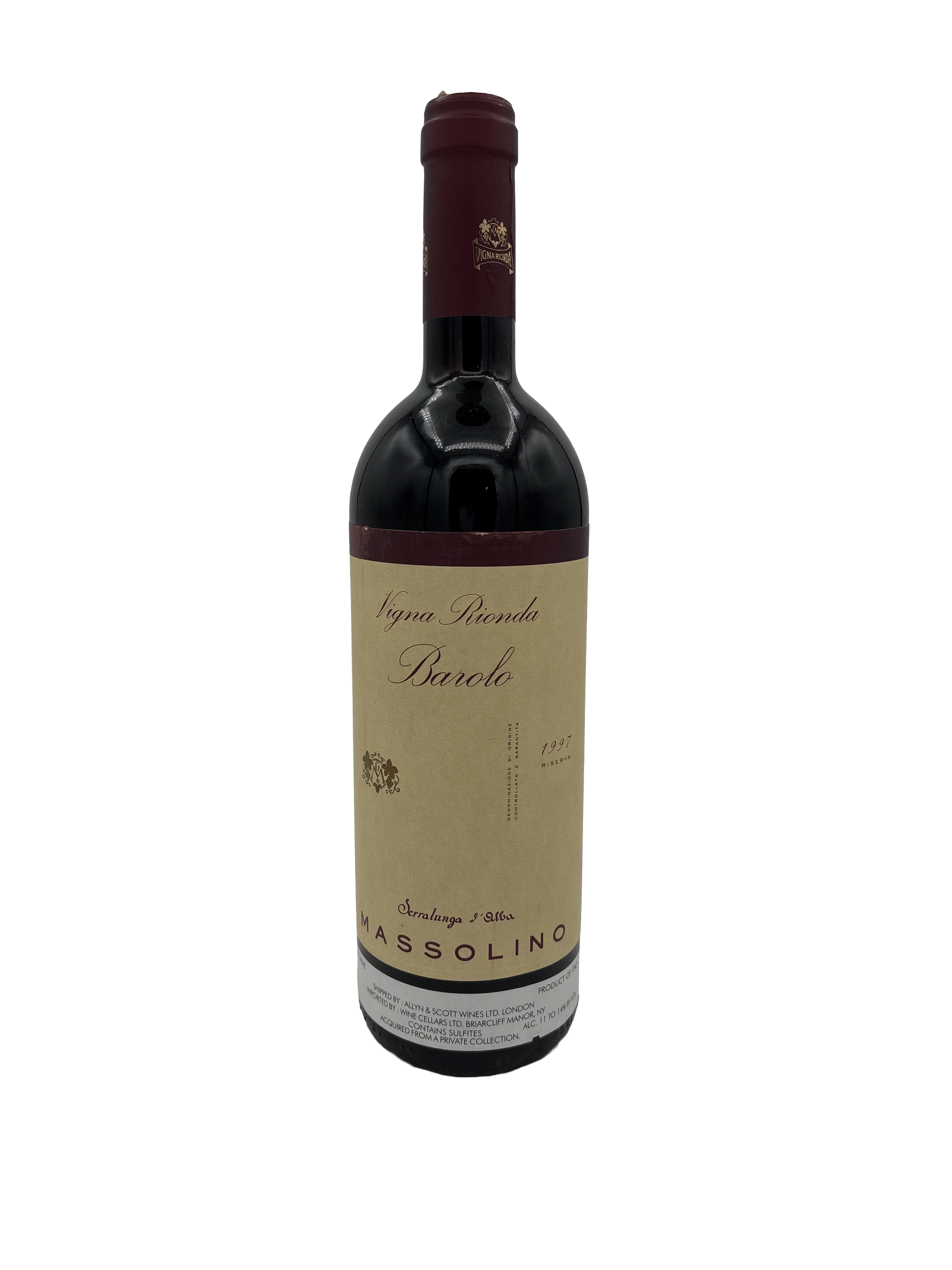 Massolino Barolo Riserva Vigna Rionda 1997 750ml - 1