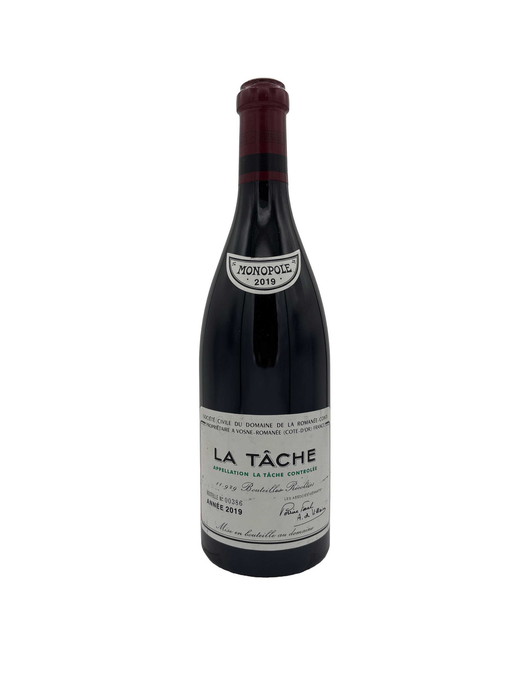 Domaine de la Romanee Conti La Tache Grand Cru Monopole 2019 750ml - 1
