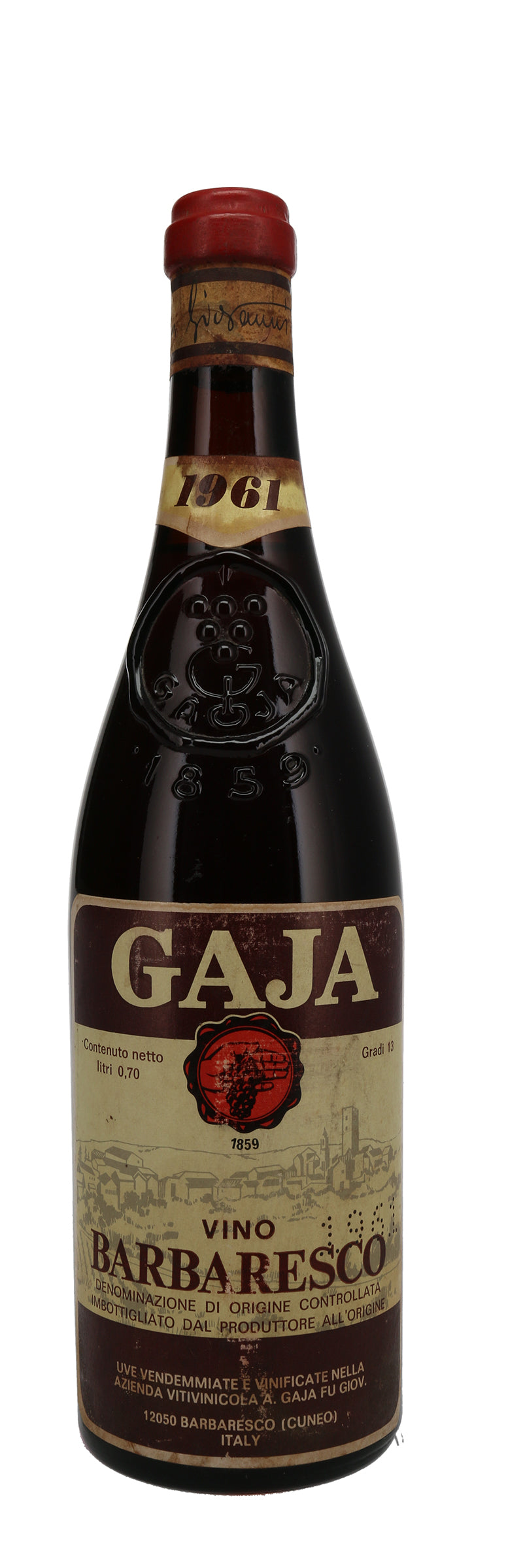 Gaja Barbaresco 1961 750ml - 1