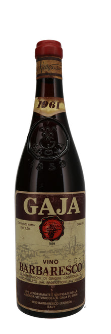 Gaja Barbaresco 1961 750ml - 1