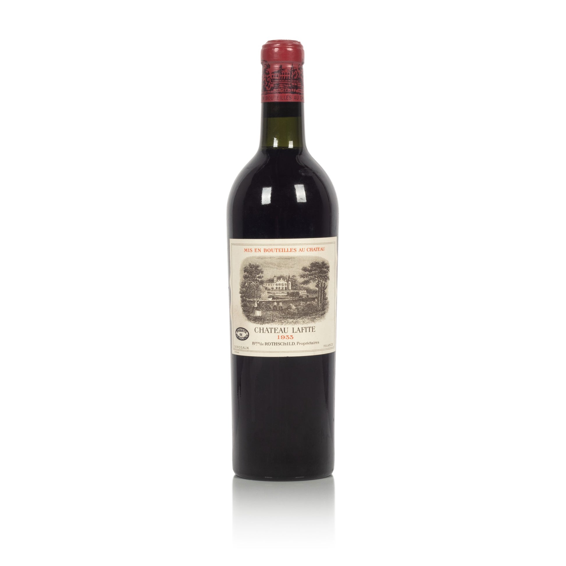 Lafite Rothschild 1933 750ml [rebouchee aux chateau] - 1