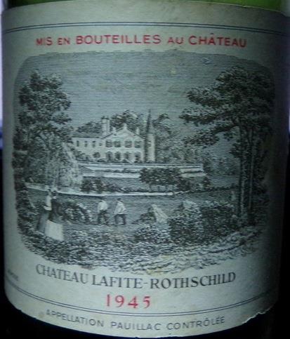 Lafite Rothschild [Rebouche au Chateau] 1945 750ml - 1