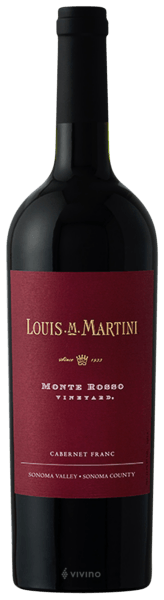 Louis M. Martini Cabernet Franc Monte Rosso 2019 750ml - 1