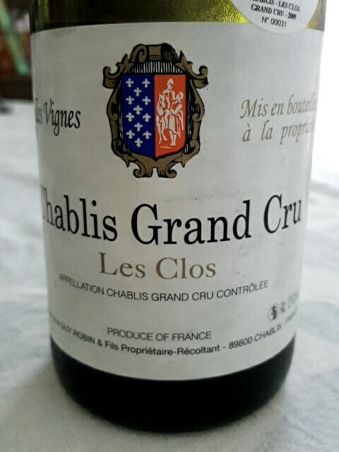 Guy Robin Chablis Les Clos Grand Cru 2019 750ml - 1