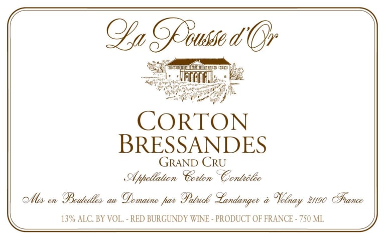 Domaine de la Pousse d'Or Corton Bressandes Grand Cru 2003 750ml - 1