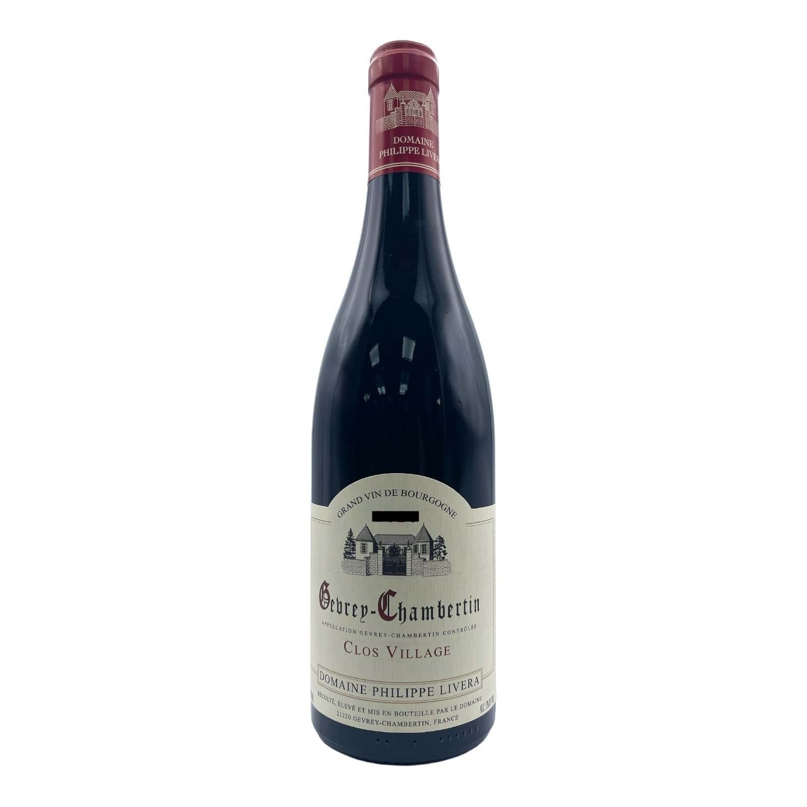 Philippe Livera Gevrey-Chambertin Clos Village Domaine des Tilleuls Reserve Vieilles Vignes 2013 750ml - 1
