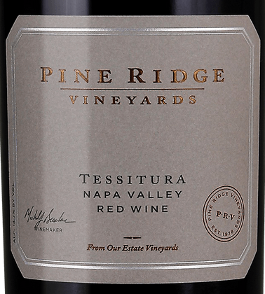 Pine Ridge Vineyards Tessitura 2012 750ml - 1