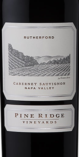 Pine Ridge Vineyards Cabernet Sauvignon Rutherford 2012 750ml - 1