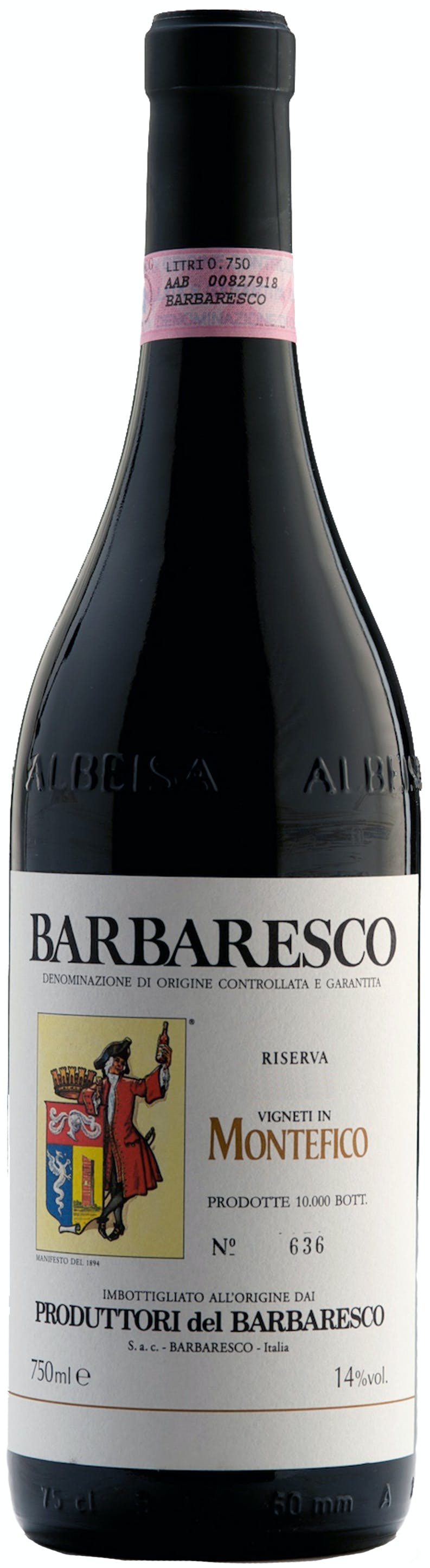 Produttori del Barbaresco Barbaresco Riserva Montefico 2011 750ml - 1