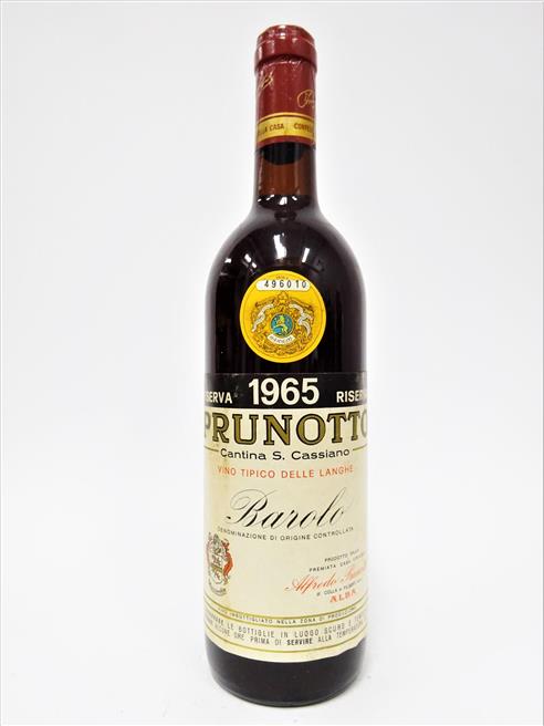 Prunotto Barolo Riserva 1965 750ml - 1