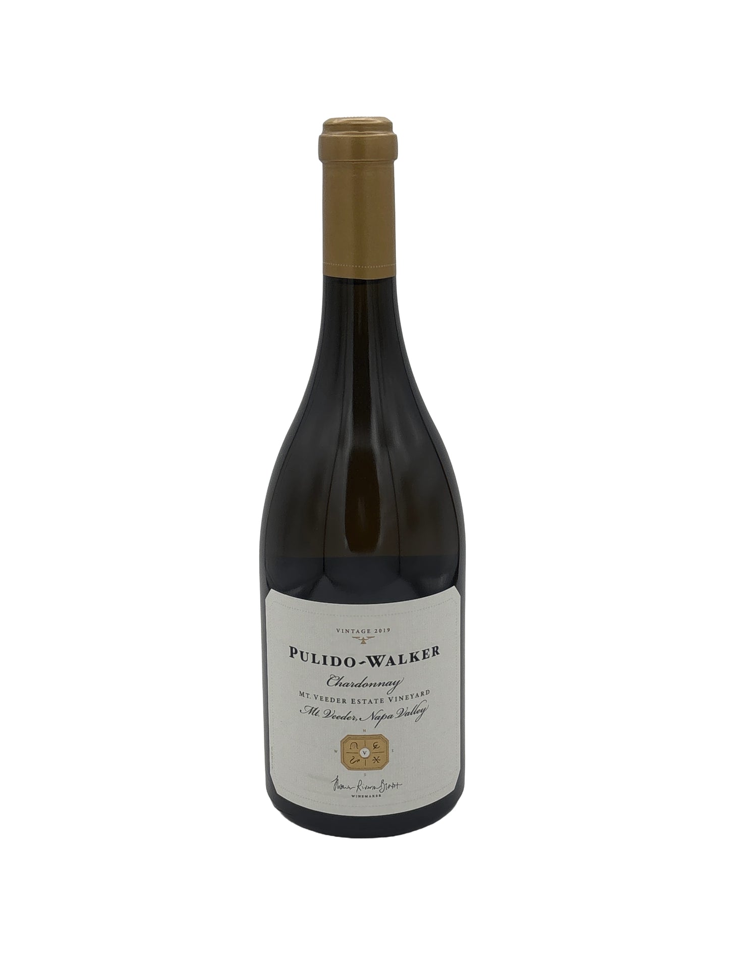 Pulido-Walker Chardonnay Estate Vineyard Mount Veeder 2019 750ml - 1