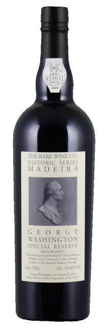 Historic Series Madeira George Washington Special Reserve Medium Sweet NV 750ml - 1