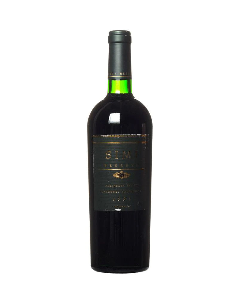 Simi Reserve Cabernet Sauvignon Alexander Valley 1991 750ml - 1