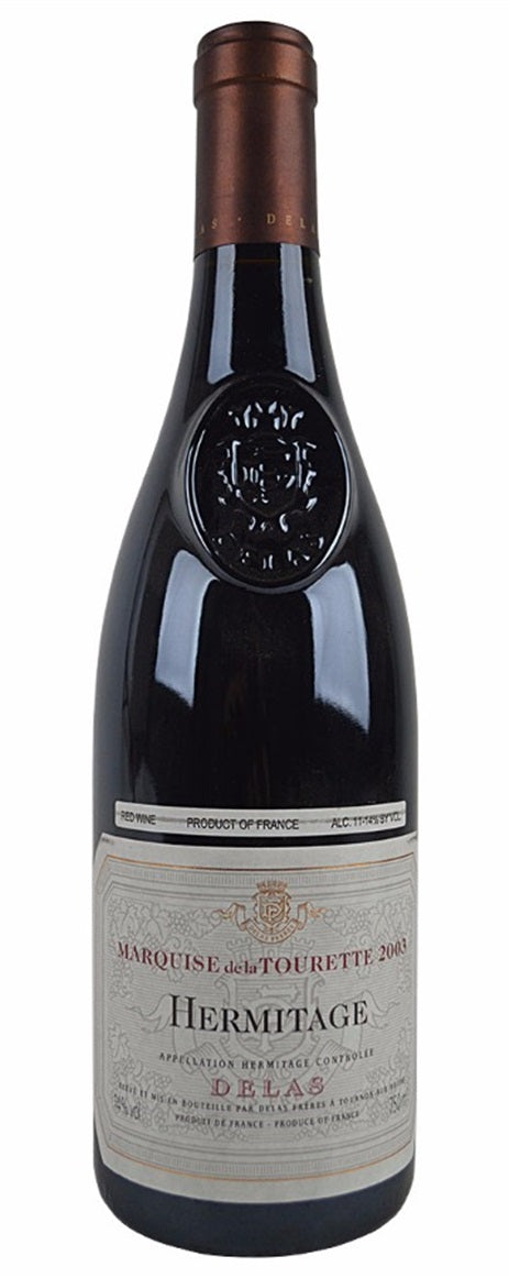Delas Freres Hermitage Marquise de la Tourette 2003 750ml - 1