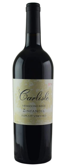 Carlisle Dupratt Vineyard Zinfandel 2014 750ml - 1