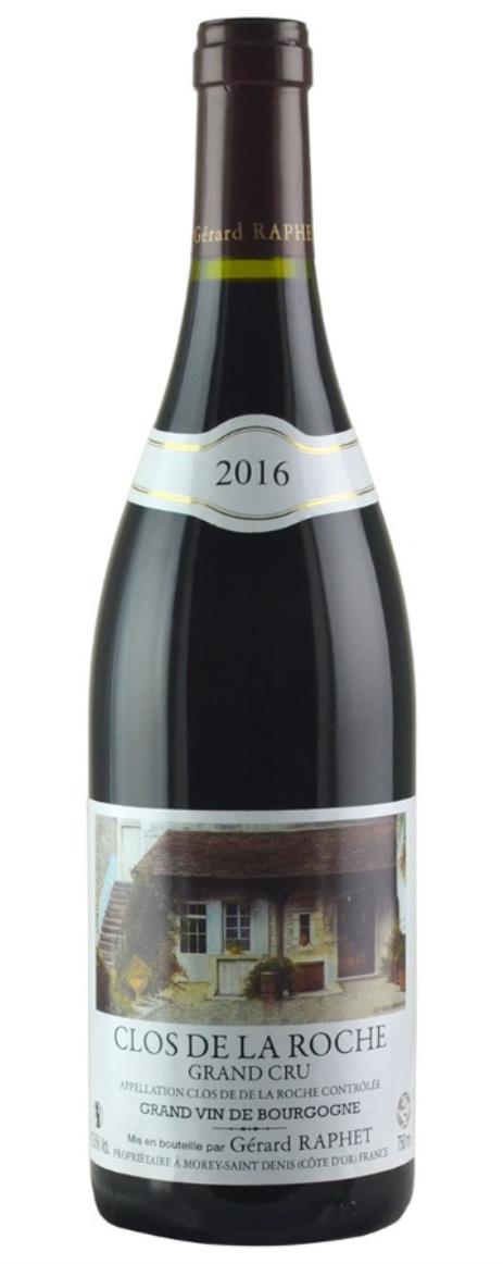 Domaine Gerard Raphet Clos de la Roche Grand Cru 2016 750ml - 1