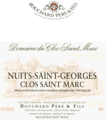 Bouchard Pere et Fils Nuits Saint Georges Clos St. Marc 1er Cru 2005 750ml - 1