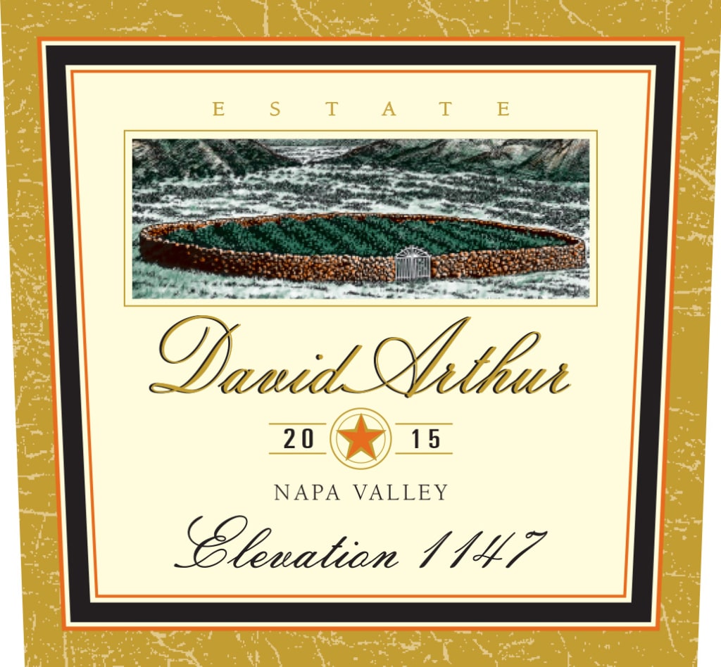 David Arthur Cabernet Sauvignon Elevation 1147 Rutherford 2015 750ml - 1