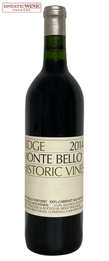 Ridge Cabernet Sauvignon Monte Bello Historic Vines 2014 750ml - 1
