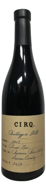 Cirq Bootlegger's Vineyard Pinot Noir Russian River Valley 2013 750ml - 1