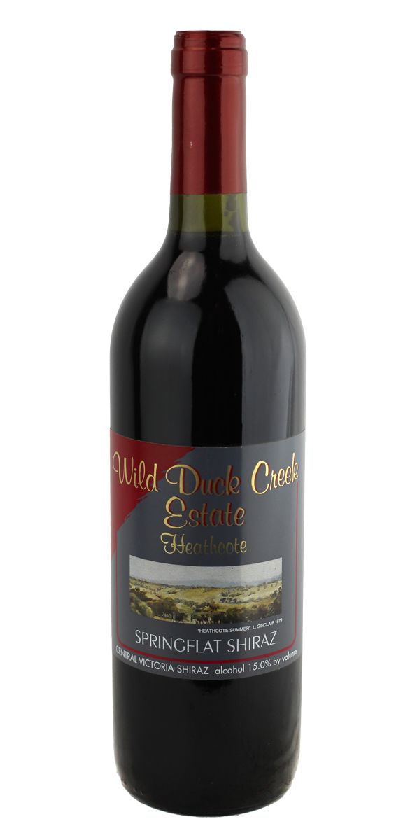 Wild Duck Creek Estate Springflat Shiraz Heathcote 1999 750ml - 1