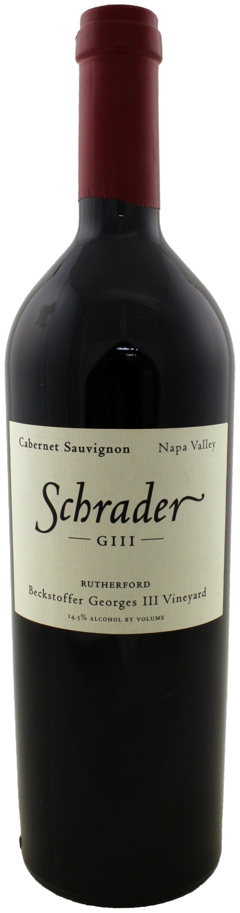 Schrader GIII Cabernet Sauvignon Beckstoffer Georges III Vineyard 2016 750ml - 1